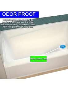 1 buah Sumbat dan Filter Pembuangan Silikon Universal, Cocok untuk Wastafel, Bak Cuci, Bak Mandi - Anti-Penyumbatan, Pop-Up, Shower, Bak Mandi dan Wastafel, Fleksibel & Tahan Lama - MultiWarna - View 9