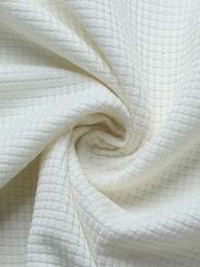 Manfinity CasualCool 男士纯色长袖休闲 Polo 衫，适合日常通勤，秋季休闲男士奶油米色男士 Polo 衫，适合秋季