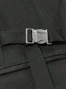 Manfinity Mode 男士修身交叉裹身长袖商务西装外套