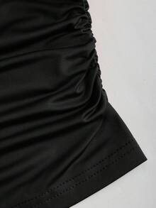 Sweetra Women's Commuting Comfortable Pleated Flare Sleeve Suit Set Fall Cloth For Women - Multicolor - View 5