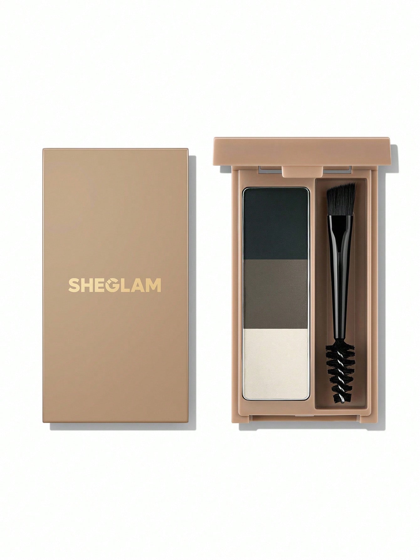 Sheglam Puff Brow Palette-Charcoal