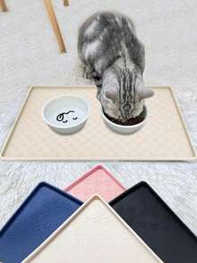 Zazumi 1 Silicone Pet Mat Placemats Solid Color - Multicolor - View 1