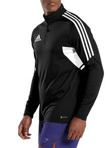 Adidas Condivo 22 Training Sweatshirt - Black - View 3