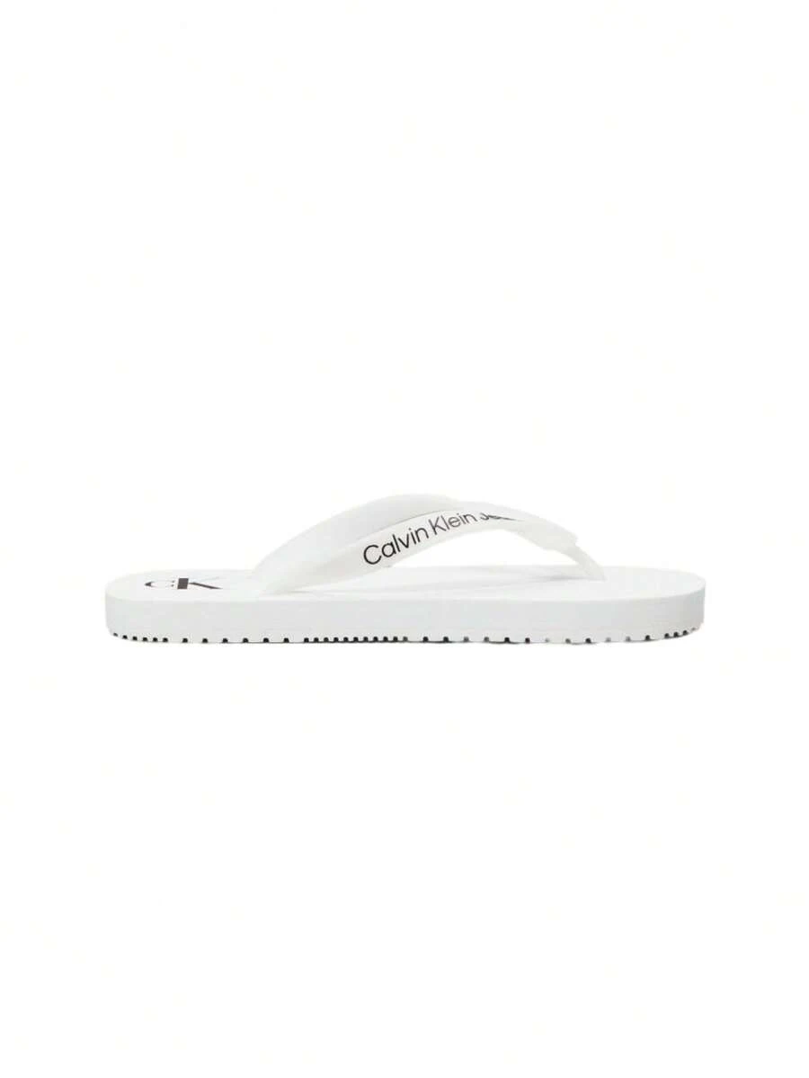 Calvin Klein Women Flip-Flops - White - View 1