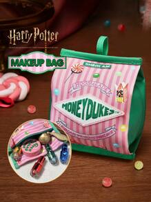 Harry Potter™ X SHEGLAM 糖果店化妝包 化妝 品牌 美容 化妝 化妝品 適合女性與女孩 完美搭配冬季 Y2K 時尚 流行 生日禮物 假期 派對準備就緒 最佳顏色