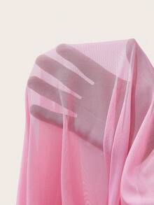 3pcs Swim Oasis Women's Vacation Floral Swimsuit, Fashionable Sexy Deep V-Neck Spaghetti Strap Bikini Top And Mini Skirt Plus Size Set