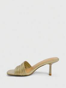 CUCCOO SZL Casual Pointed Toe Women's High Heel Sandals, Suitable For Daily Wear