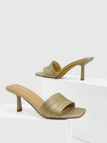 CUCCOO SZL Casual Pointed Toe Women's High Heel Sandals, Suitable For Daily Wear