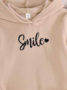 SHEIN Conjunto de sudadera con capucha y pantalones sueltos y cómodos para niñas preadolescentes - Gris - Ver 6