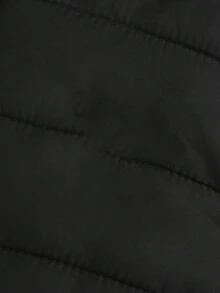 Cozy Pixies Newborn Baby Boy Cartoon Bear Pattern Hooded Fleece Vest Cardigan,In Fall/Winter - Black - View 4