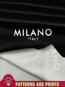 SHEIN LUNE Đầm vest nữ kiểu dáng tối giản in họa tiết Milan, thích hợp cho mùa hè, trang phục đi nghỉ mát, đầm hè cho nữ, thích hợp đi chơi, đầm thanh lịch, đầm thường ngày. - màu đen - Xem 3