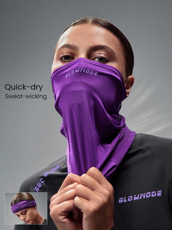 GLOWMODE Easy Rider Capa de pescoço de malha respirável leve e de secagem rápida, aquecedor de pescoço, polaina para ciclismo, academia, treino e treino