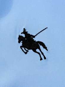 1 件女童翻领长袖纽扣条纹衬衫，正面绣有图案，秋季休闲衬衫 - 彩色 - 查看 4