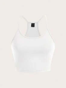 SHEIN Essnce 5-częściowy damski, minimalistyczny zestaw koszulek na ramiączkach typu spaghetti, odpowiedni na lato