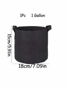 SHEIN 1-5Pcs 1-10Gallons Heavy Duty Thickened Non-Woven Fabric With Handles Multi-Purpose Plant Grow Bags Fabric Pots For Indoor Outdoor Gardening Vegetables Flowers Herbs Bonsai Plants Christmas Holiday Gifts Garden Supplies Planting Containers Grow Bags Gift Ideas Pens,Pen,School Supplies