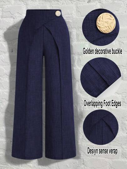 GlowEve فستان نسائي أنيق للتنقل والكاجوال، بطراز أوروبي وأمريكي، من قماش جينز اصطناعي الأكثر مبيعًا، بتصميم طبقتين متداخلتين، زخرفة إبزيم معدني مبالغ فيه على الخصر، سحاب جانبي للارتداء بسهولة، تصميم كاجوال أنيق للربيع/الصيف، مناسب للتجمعات الكاجوال والتنقل اليومي وأكثر من المناسبات، طراز مميز، فعال من حيث التكلفة