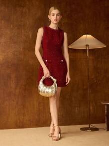 MOTF PREMIUM FASHION ZIPPER CLOUD TOP HANDLE BAG - Gold - View 5