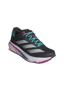 Adidas Adizero SL2 Women's Running Shoes Carbon & Crystal Jade IH8197 - Black - View 3