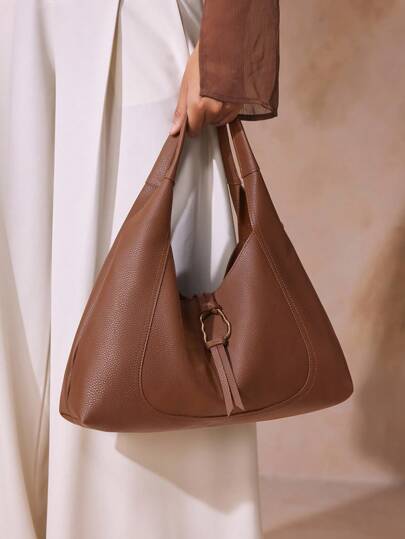 SHECARRY 时尚简约大容量单肩包