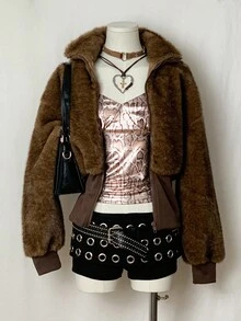 EgrlEra Women's Retro Leopard Print Square Neck Tank Top - Multicolor - View 4