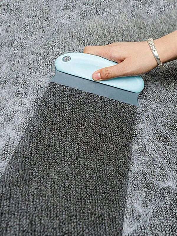 Zazumi Pet Hair Remover Brush, Pet Hair Detailer With Handle, Cat And Dog Hair Lint Remover Brush For Cleaning Cars Furniture Carpet Sofa Clothes Beds Couches,Mother's Day