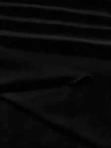 SHEIN EZwear 海军蓝女士短款上衣，紧身休闲抹胸，适合夏季