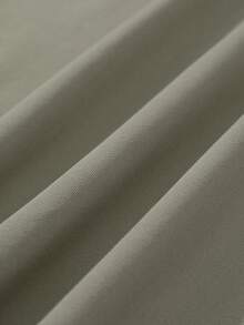 SHEIN Camiseta casual confortável estilo americano vintage folgada, gola redonda, estampa inglesa, manga curta, adequada para uso no verão, 1 peça