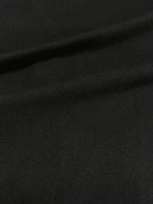 INAWLY 女式黑色低胸无袖连体裤（腰部收紧） - 黑色 - 查看 6