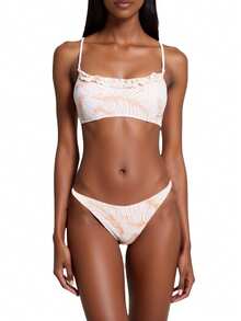 Roxy Women Bikini Tops - White - View 1