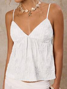 SHEIN Forever 21 Summer Women Prom/Formal/Beach/Vacation/Cute/Western Wear/Business Casual/Elegant/Birthday/Going Out/Club/Office Outfits/Festival/Rave/Work Clothes/Classy/Country Concert/Brunch/Cruise/Old Money/Airport/Modest/Church/Fairycore/Coquette/Tea Party/Y2k/Streetwear/2000s/Disco/Spring Break/Graduation/Wedding Guest/Cocktail/Vintage/Bodycon/Resort/Coachella/Fitted/4th Of July Women/Beach Vacation Outfits/ White Cami Top/ Embroidered White Top/ White Vacation Top/ White Babydoll Top/Embroidered Top