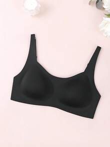 Sujetador inalámbrico de cobertura total con elevación y soporte invisibles, ligero para primavera/verano - Negro - Ver 3