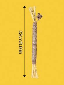 PETSIN 10/1 件装猫咬胶棒 - 猫玩具、自娱自乐抗无聊咬胶、猫球、逗猫棒、猫用品、猫咪必需品