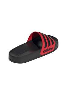 Adidas Adilette Kids Shower Slides Better Scarlet / Core Black / Better Scarlet JP5783 - Black - View 3