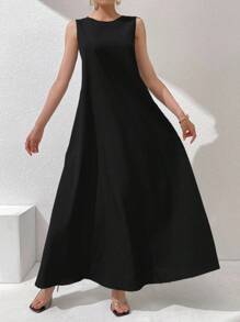 Al Najma 简约纯色连衣裙 - 彩色 - 查看 10