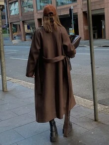 DAZY Women's Fashionable & Versatile Overcoat, Autumn/Winter