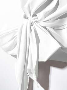 EMERY ROSE Conjunto de 2 piezas de talla grande con elegante estampado azul y blanco para vacaciones - Multicolor - Ver 6