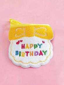 PETSIN 2pcs/Set Pet Cat Dog Birthday Costume, Made Of Polyester, Cartoon Cute Accessories For Birthday, Party, Holiday Celebration