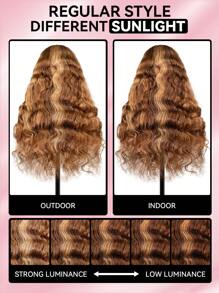 9AM HAIR STORE Wear Go Highlight Pre Cut 6*4 Transparent Lace Glue Glue Body Wave 180% 18-28 Inch P4/27 Honey Blonde Lace Cloce Wigs Piano Color Pre pulse Hairline Daily Use Top Quality Hair Accessories For Women Free Shipping Weave Glue Free Gloce Weave Trave Trave Human Hair Lace Wig Natural Gloce Free Wig Will for Romantic Date For Women - S4/27 - 查看 13