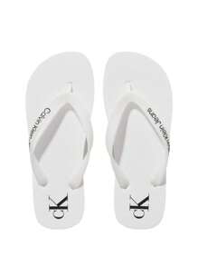 Calvin Klein Women Flip-Flops - White - View 3