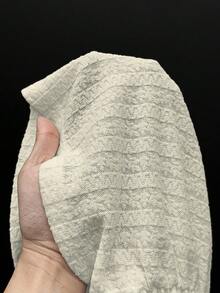 EgrlEra Áo hai dây xếp ly cổ chữ V gợi cảm, dây mảnh, ngắn, buộc dây dành cho nữ - Màu be - Xem 6