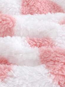 Cozy Pixies 女婴碎花加厚保暖内衬连帽长袖连衣裤 - 彩色 - 查看 4