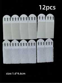 无需钻孔的无痕挂画夹 - 双面可拆卸墙钩，用于相框和艺术品，无损粘合剂，防水安装胶带，重型挂画套件，粘性墙钩，用于相框 - 无损，防水，易于安装和拆卸，非常适合家居装饰，浴室搁板，衣架，挂钩，墙画，白色挂钩，黑色，粘性墙钩，钱包挂钩，墙钩，门挂钩 - 白色 - 查看 16