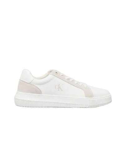 Calvin Klein Jeans Chunky Cupsole Mg Canvas Men's Sneakers Bianco YM0YM01219