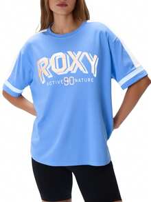 Roxy Women T-Shirts - Blue - View 1