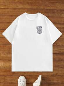 HIMLAND Camiseta de manga corta de cuello redondo holgada y casual para hombres, camiseta gráfica para hombres, camiseta para hombres, camiseta blanca para hombres, camiseta casual para hombres, camiseta boxy para hombres, camiseta blanca con bolsillo para hombres, camiseta estampada con bolsillo para hombres, camiseta casual para hombres, camiseta con bolsillo para hombres, camiseta de verano estampada con bolsillo para hombres, camiseta japonesa para hombres, camiseta blanca con bolsillo para hombres, camiseta gráfica blanca estampada casual para hombres, camiseta boxy