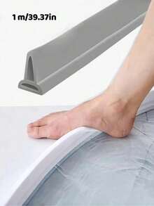 1 件适用于淋浴底座和浴室门的防水密封条 | 防滑门槛密封 | 卫生间地板屏障 | 阻水过渡条 | 3 种尺寸：1M（39.37 英寸）、2M（78.74 英寸）、3M（118.11 英寸）长度 - 彩色 - 查看 21