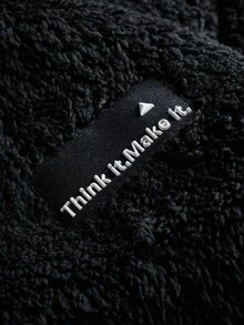 Manfinity EMRG Men's Casual Contrast Color Patchwork Sweatshirt And Sweatpants Set, Autumn/Winter, Men Fleece Sweatsuit Set, Men Fleece Tracksuit, Men 2 Pieces Fleece Set, Men Zebra Print Sweatsuit, Men Joggers Set, 2000s Style - Multicolor - View 2