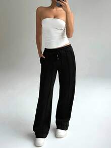 FavEase Women's Drawstring Waist Sweatpants Graduation,Back To School Outfits,Graduation,Teacher Outfits For Women,Back To School