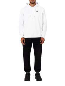 FILA Men Hoodie White - Biały - Zobacz 3