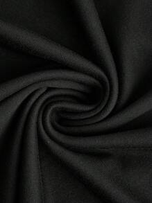 SHEIN EZwear 4 件套女士黑色、白色、粉色圆领休闲修身长袖 T 恤套装，适合秋冬季 - 彩色 - 查看 4